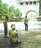 Soldiers by Friendship Gate.